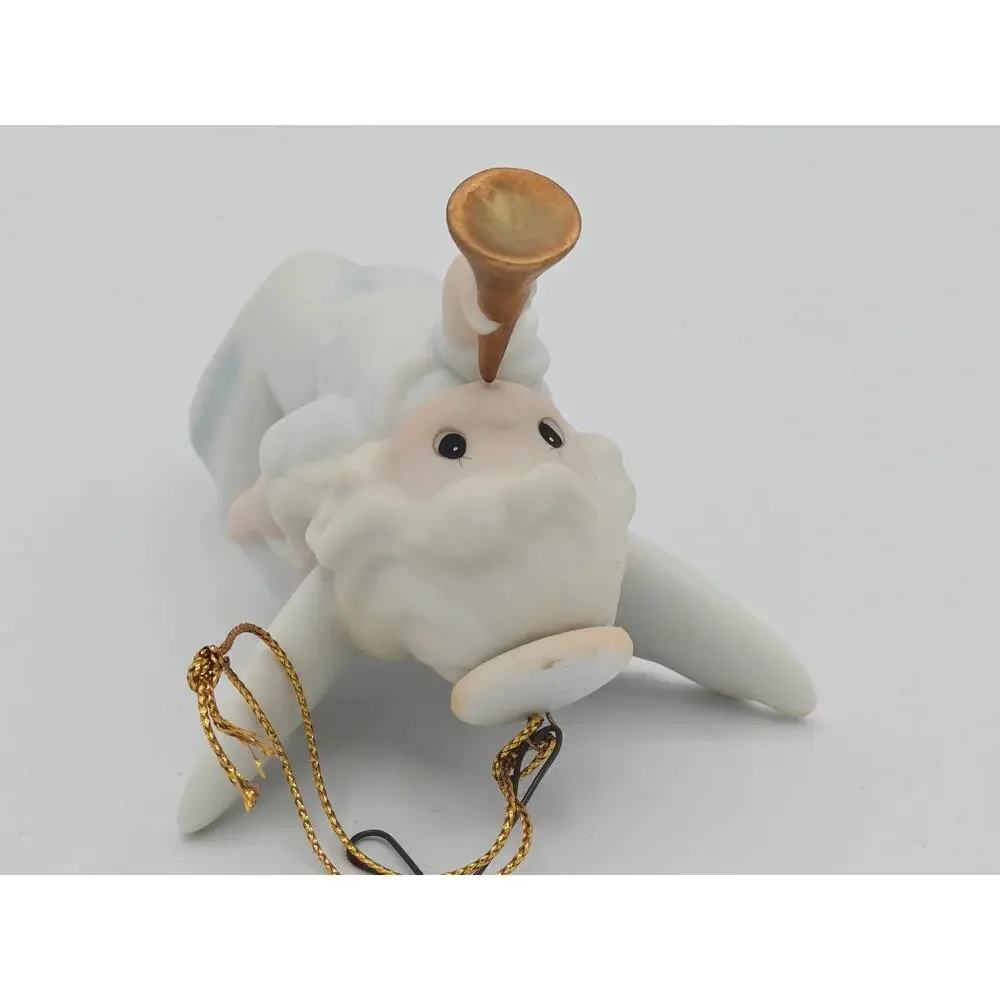 Precious Moments 153338 Joy To The‎ World Enesco Angel Christmas 1996 Ornament